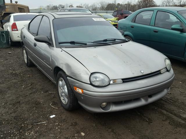 1B3ES47Y8WD672619 - 1998 DODGE NEON HIGHL GRAY photo 1