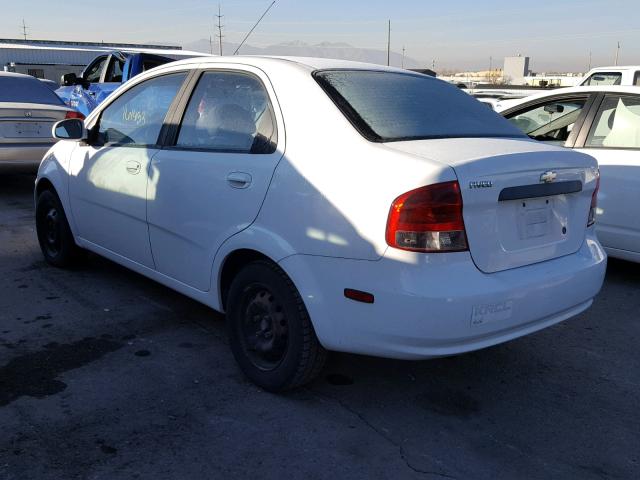 KL1TD56626B542778 - 2006 CHEVROLET AVEO BASE Ağ foto 3