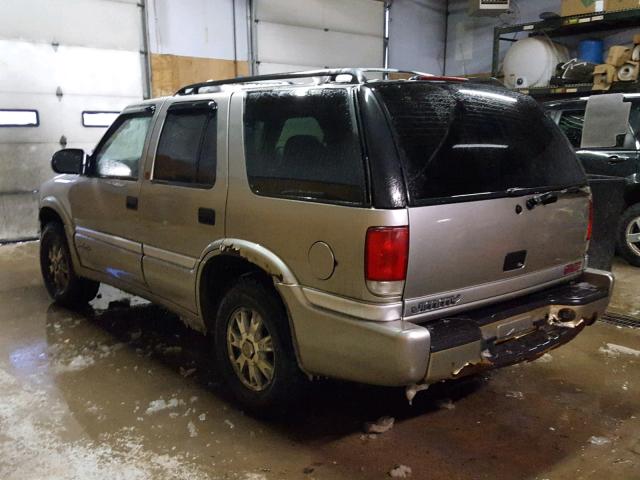 1GKDT13W5Y2375935 - 2000 GMC JIMMY / EN TAN photo 3