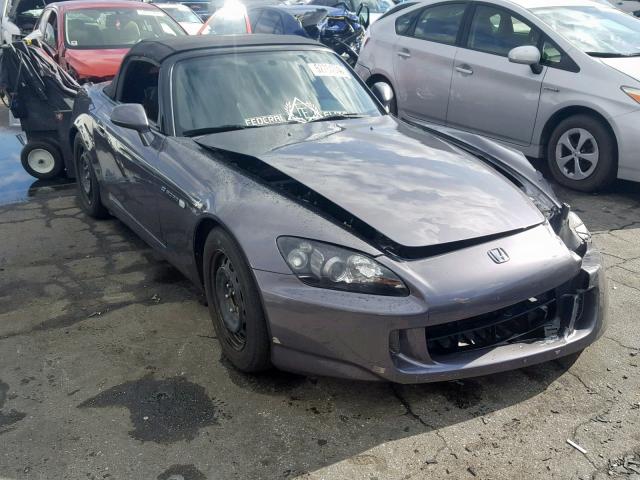 JHMAP21467S001146 - 2007 HONDA S2000 GRAY photo 1