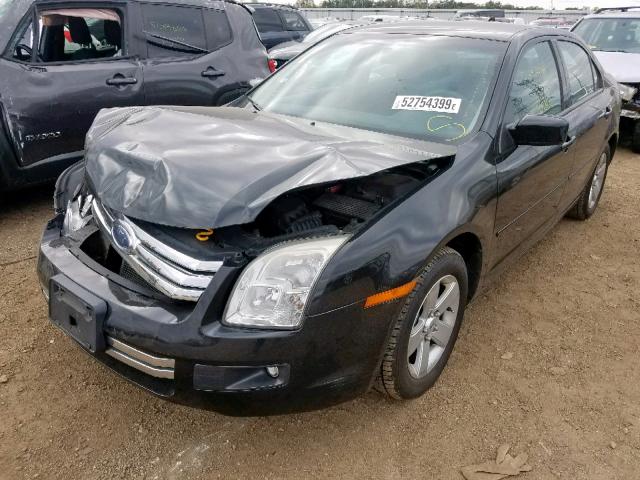 3FAHP07157R115139 - 2007 FORD FUSION SE BLACK photo 2