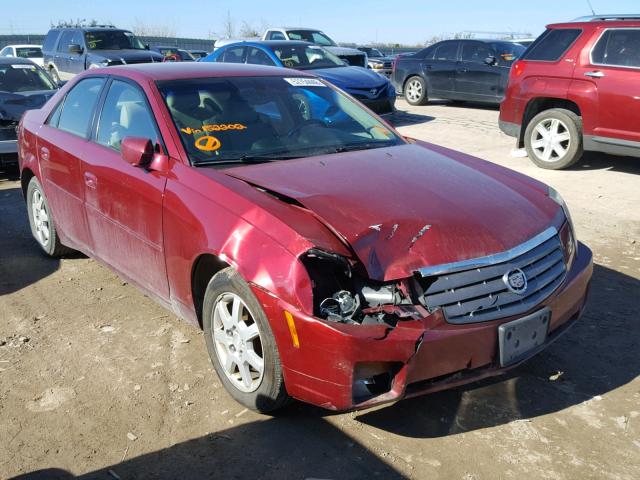 1G6DP567150152202 - 2005 CADILLAC CTS HI FEA MAROON photo 1