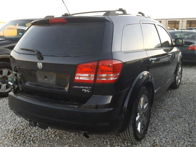 3D4GG67V99T551044 - 2009 DODGE JOURNEY R/ BLACK photo 4