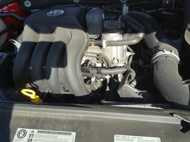 3VW2K7AJ7FM422210 - 2015 VOLKSWAGEN JETTA BASE RED photo 7