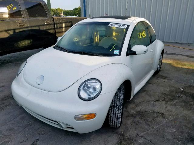 3VWCK31C05M414706 - 2005 VOLKSWAGEN NEW BEETLE 白色 照片 2