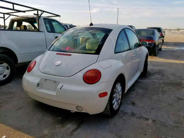 3VWCK31C05M414706 - 2005 VOLKSWAGEN NEW BEETLE 白色 照片 4