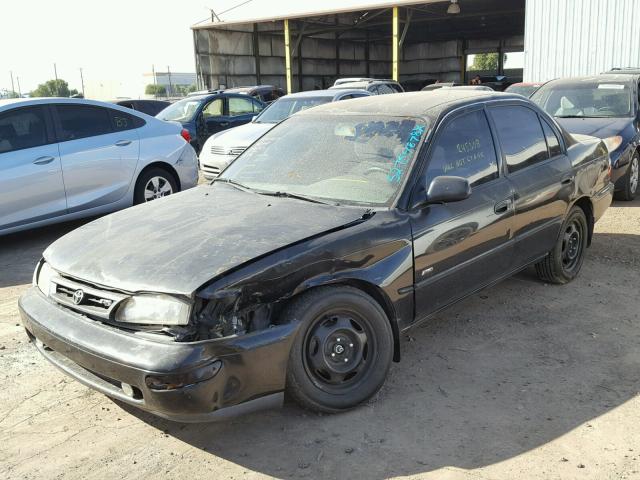 1NXBB02E8VZ531356 - 1997 TOYOTA COROLLA DX BLACK photo 2