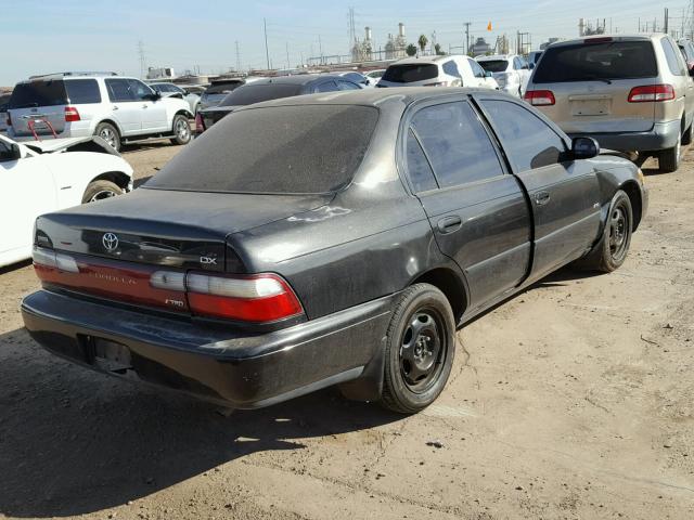 1NXBB02E8VZ531356 - 1997 TOYOTA COROLLA DX BLACK photo 4