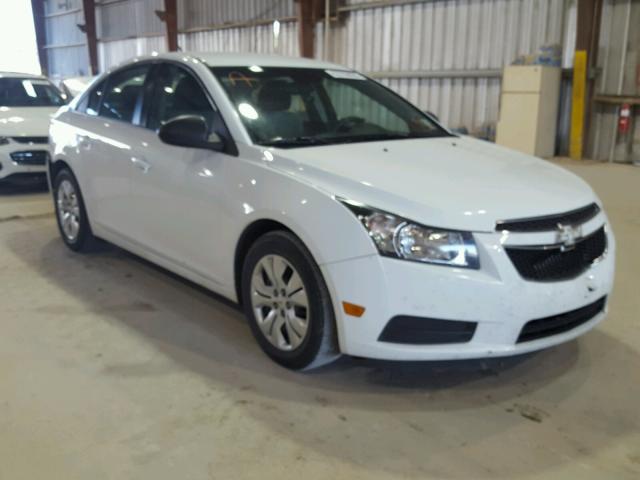 1G1PA5SH2E7249788 - 2014 CHEVROLET CRUZE LS WHITE photo 1