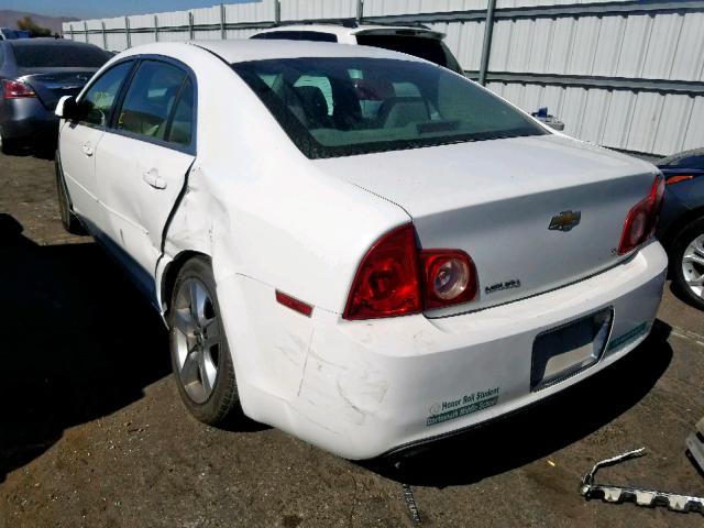 1G1ZH57B39F185586 - 2009 CHEVROLET MALIBU 1LT 白色 照片 3
