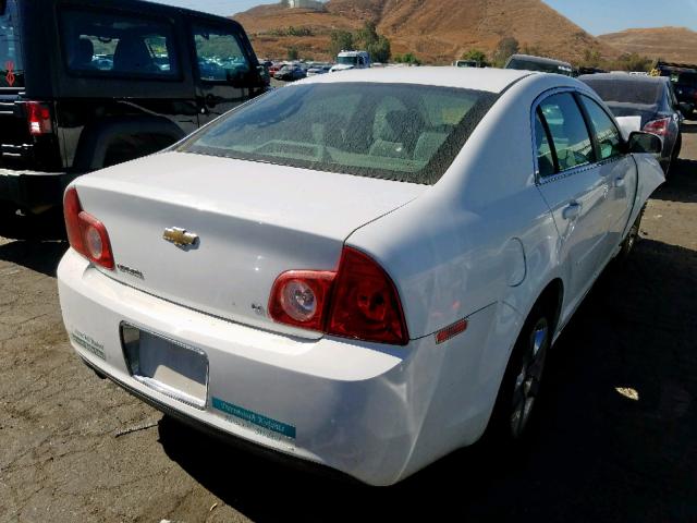 1G1ZH57B39F185586 - 2009 CHEVROLET MALIBU 1LT 白色 照片 4