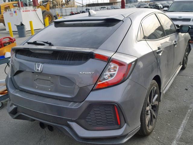 SHHFK7H41HU404053 - 2017 HONDA CIVIC SPOR GRAY photo 4