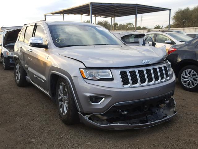 1C4RJFCT0GC496049 - 2016 JEEP GRAND CHER GRAY photo 1