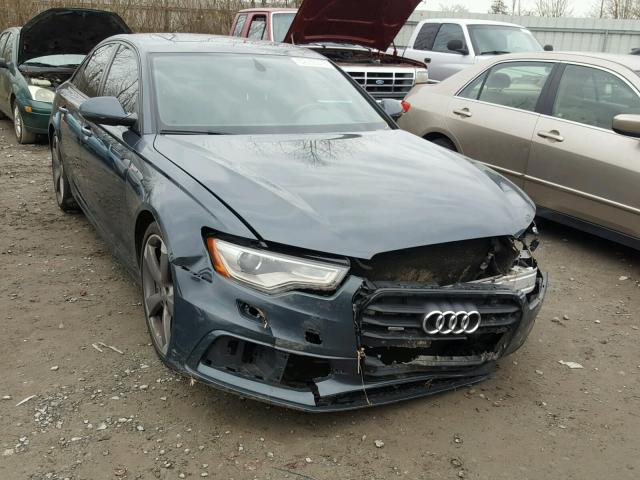 WAUHGAFC7EN117846 - 2014 AUDI A6 PRESTIG BLUE photo 1