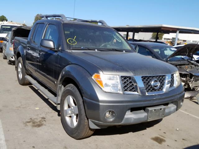 1N6AD07W85C463252 - 2005 NISSAN FRONTIER C GREEN photo 1