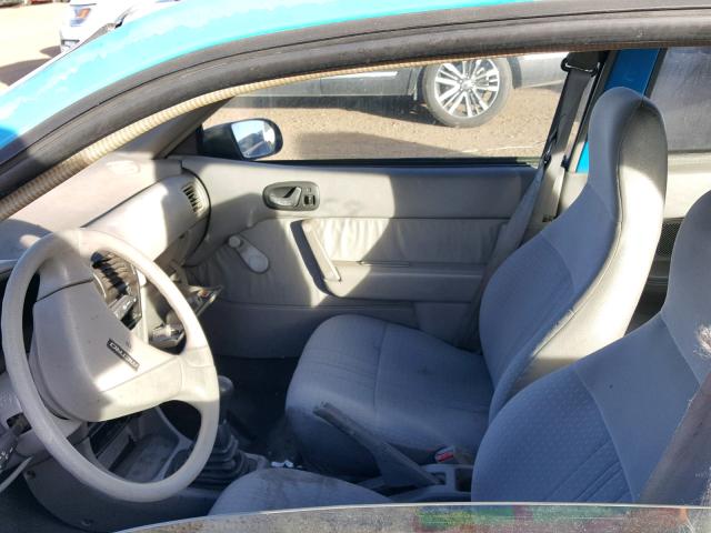 2C1MR2460P6756377 - 1993 GEO METRO BLUE photo 5