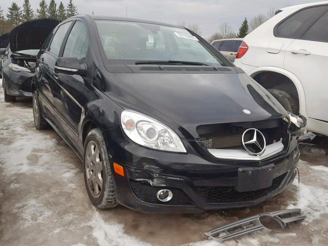 WDDFH33XX9J490831 - 2009 MERCEDES-BENZ B200 BLACK photo 1