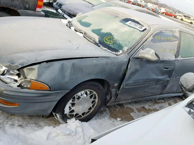 1G4HP54K84U263063 - 2004 BUICK LESABRE CU GRAY photo 10