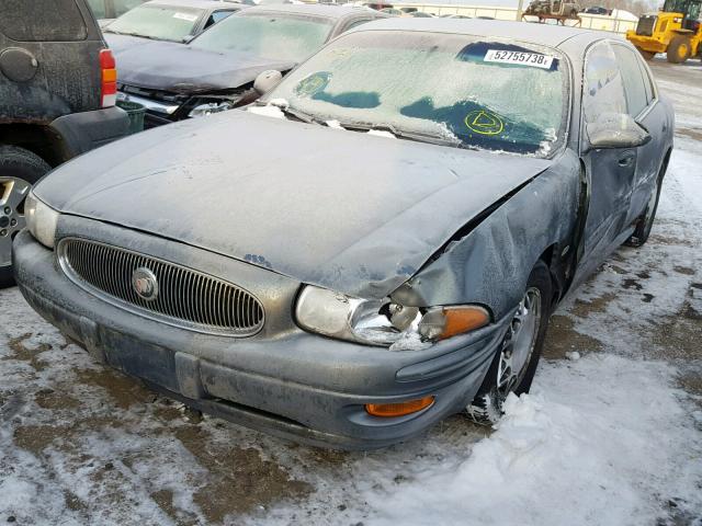 1G4HP54K84U263063 - 2004 BUICK LESABRE CU GRAY photo 2