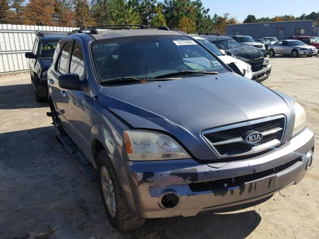 KNDJD733545254724 - 2004 KIA SORENTO EX GRAY photo 1