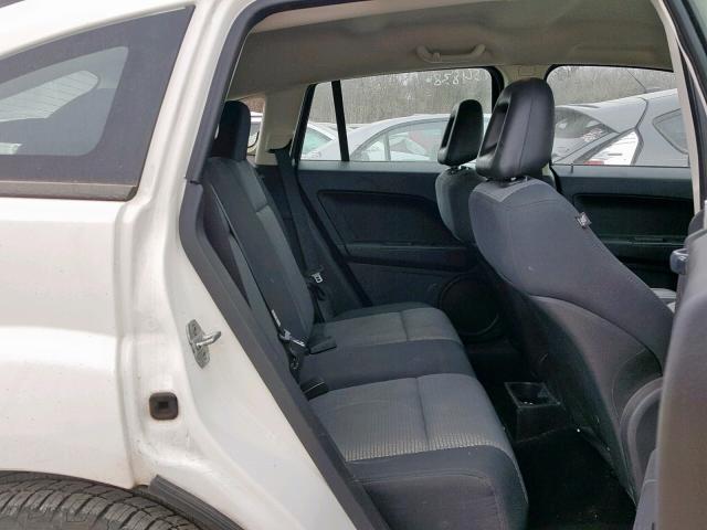 1B3HB48B38D593711 - 2008 DODGE CALIBER SX WHITE photo 6