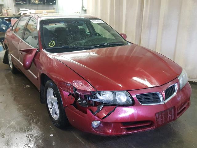 1G2HX52K134122751 - 2003 PONTIAC BONNEVILLE RED photo 1