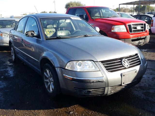 WVWPD63B04P198028 - 2004 VOLKSWAGEN PASSAT GLS GRAY photo 1