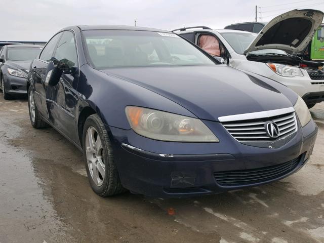 JH4KB16525C016524 - 2005 ACURA RL BLUE photo 1