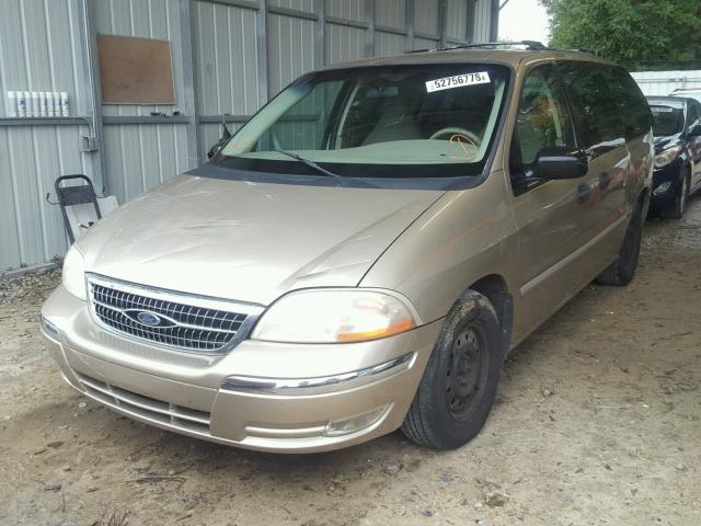 2FMZA51491BA02120 - 2001 FORD WINDSTAR L CREAM photo 2