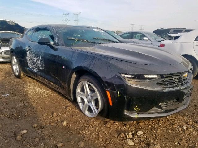 1G1FB1RXXK0137632 - 2019 CHEVROLET CAMARO LS BLACK photo 1