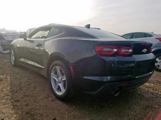 1G1FB1RXXK0137632 - 2019 CHEVROLET CAMARO LS BLACK photo 3