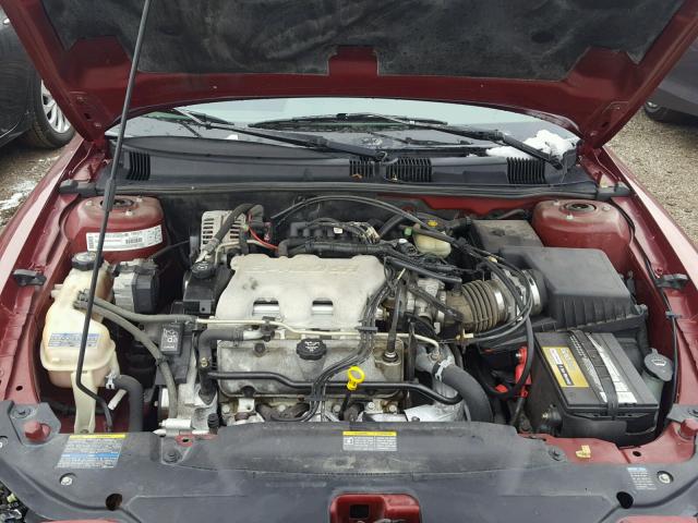 1G2NF52E13C302351 - 2003 PONTIAC GRAND AM S MAROON photo 7