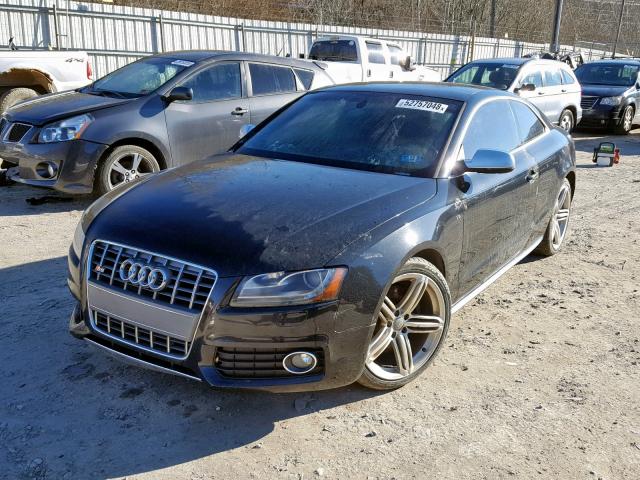 WAU3VAFR7AA020183 - 2010 AUDI S5 PRESTIG BLACK photo 2