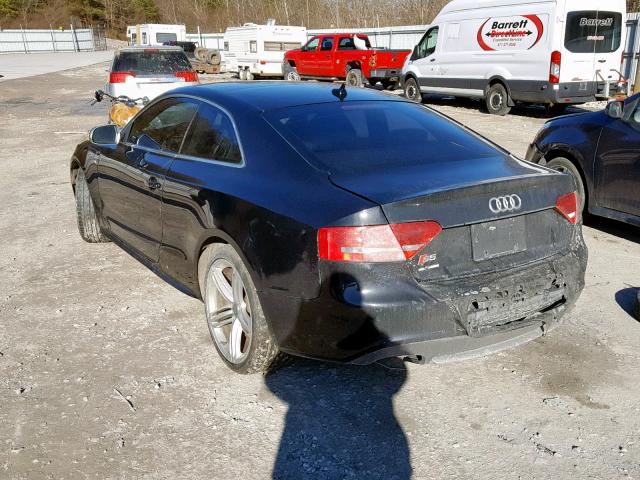 WAU3VAFR7AA020183 - 2010 AUDI S5 PRESTIG BLACK photo 3