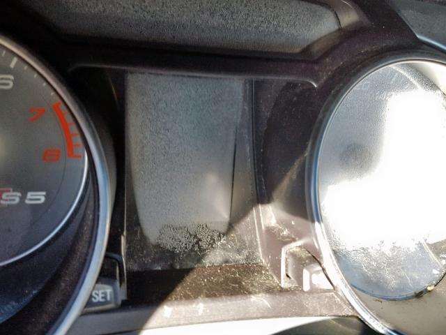 WAU3VAFR7AA020183 - 2010 AUDI S5 PRESTIG BLACK photo 8