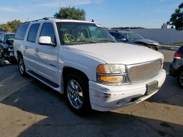 1GKFK66U06J175745 - 2006 GMC YUKON XL D WHITE photo 1