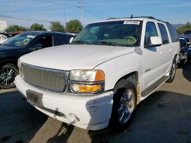 1GKFK66U06J175745 - 2006 GMC YUKON XL D WHITE photo 2