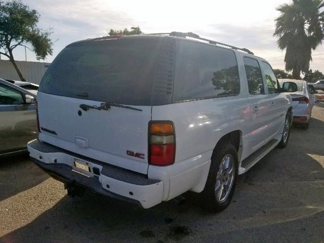 1GKFK66U06J175745 - 2006 GMC YUKON XL D WHITE photo 4