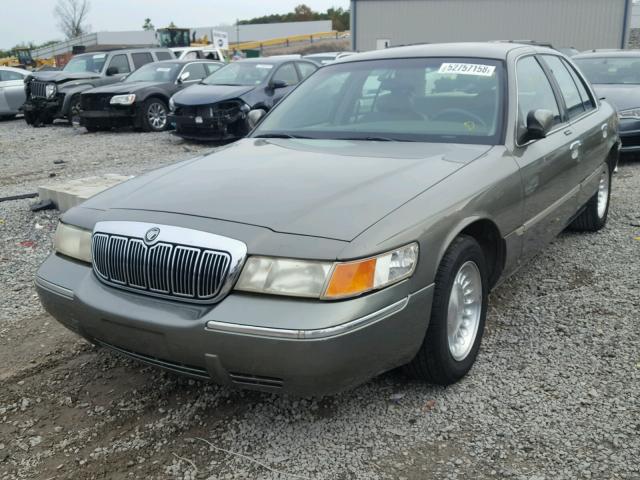 2MEFM75W9XX624569 - 1999 MERCURY GRAND MARQ GRAY photo 2