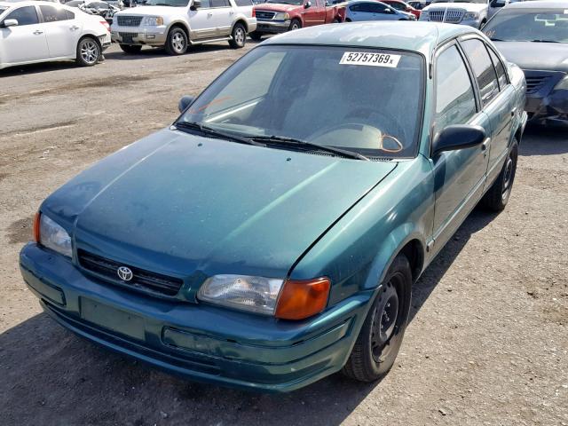 JT2BC52L4T0179595 - 1996 TOYOTA TERCEL DX GREEN photo 2