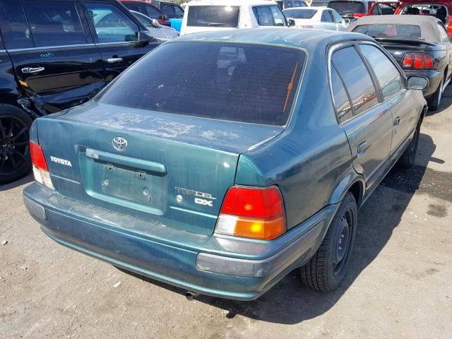 JT2BC52L4T0179595 - 1996 TOYOTA TERCEL DX GREEN photo 4