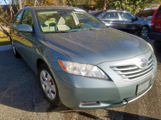 4T4BE46K68R025534 - 2008 TOYOTA CAMRY CE GREEN photo 1