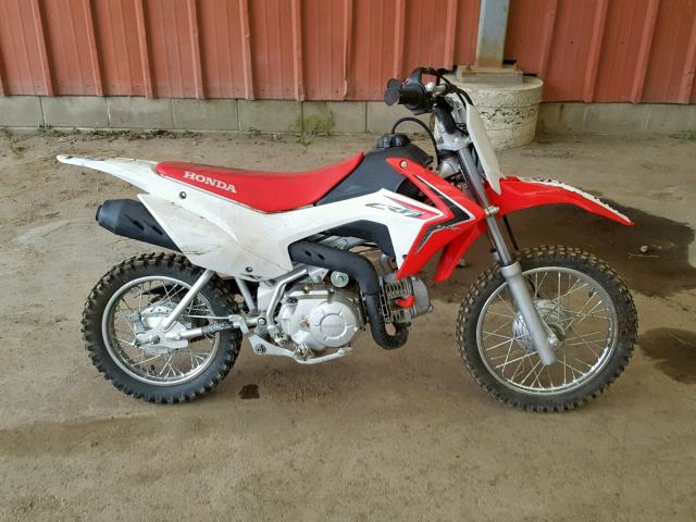 LALJE021XG3302774 - 2016 HONDA CRF110 F RED photo 1