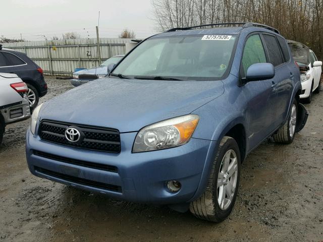 JTMBD32V065027041 - 2006 TOYOTA RAV4 SPORT BLUE photo 2