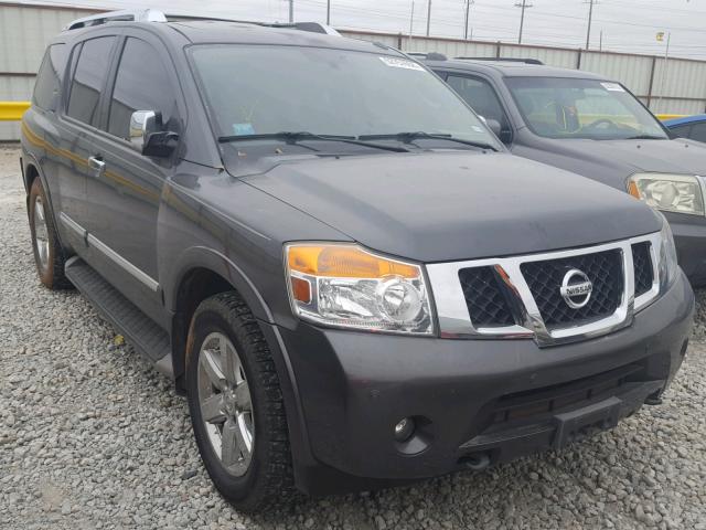 5N1BA0NF8CN605504 - 2012 NISSAN ARMADA SV CHARCOAL photo 1