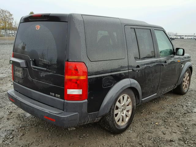 SALAD25426A389509 - 2006 LAND ROVER LR3 SE BLACK photo 4