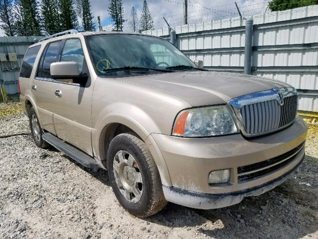 5LMFU28506LJ30130 - 2006 LINCOLN NAVIGATOR GOLD photo 1