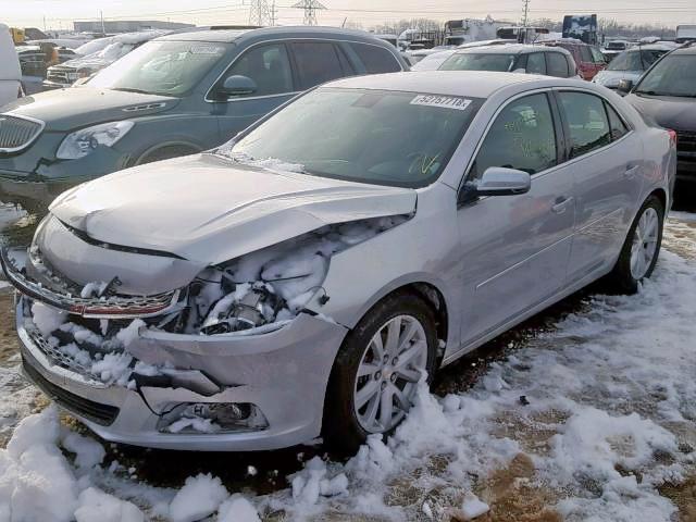 1G11D5SL6FF325604 - 2015 CHEVROLET MALIBU 2LT SILVER photo 2