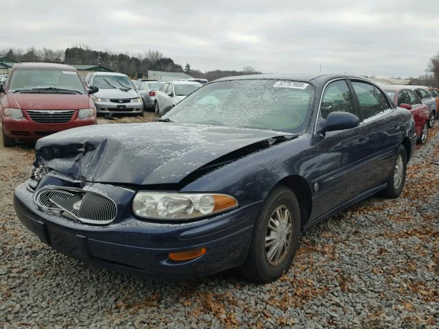 1G4HP52K23U107814 - 2003 BUICK LESABRE CU BLUE photo 2