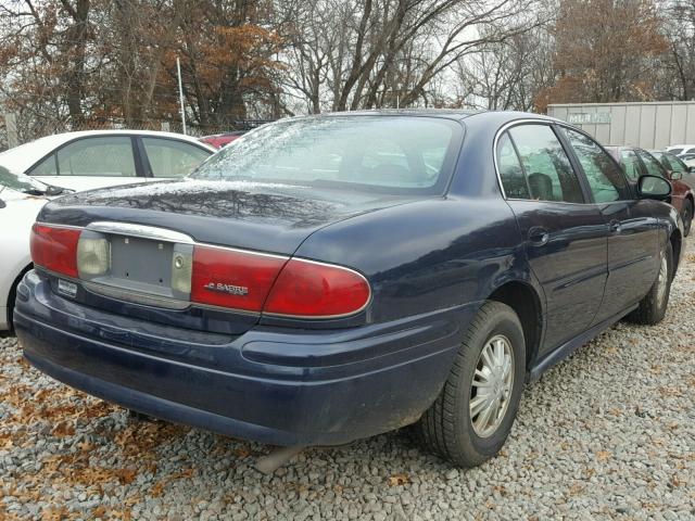 1G4HP52K23U107814 - 2003 BUICK LESABRE CU BLUE photo 4